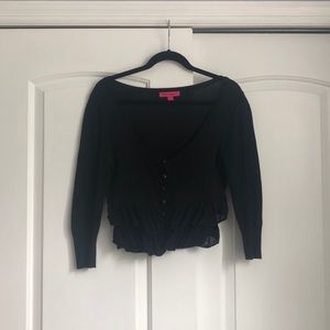 Betsy Johnson Short Cardigan
